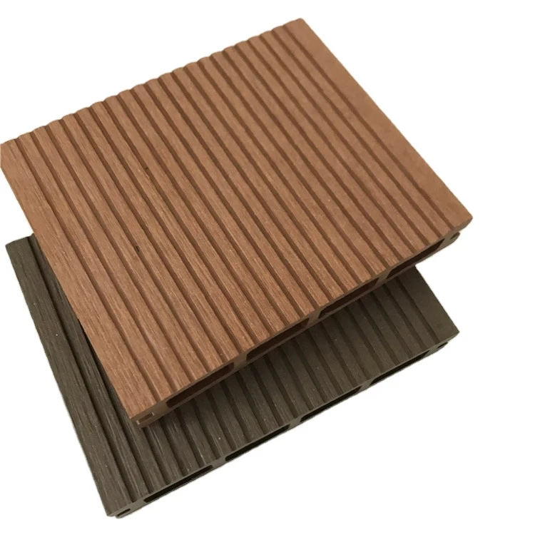 Low Price Outdoor Wood Compoosite WPC Flooring Waterproof Vinyl Deck