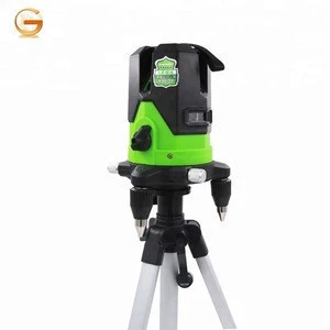 Low price waterproof leveling bright green beam laser level 5 line