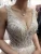 Import Luweiya New Champagne V-neck Backless Beading Wedding Dress from China