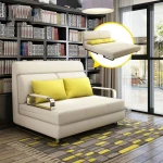 luxury bed room furniture foldable fabric sofa bed for bedroom set