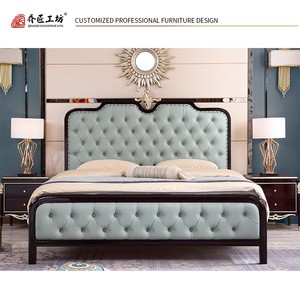 Luxury Bedroom Furniture European Style Set Royal Classic Design Bed