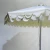 Import luxury double corrugated mid pole umbrella fabric cut piece quality sunshade chinese umbrella manufacturer furniture parasol from China