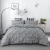 Import Luxury handmade modern style poly cotton double duvet cover with  manual twist point from China