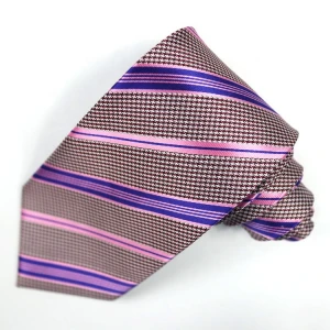 Luxury necktie accessories 100% silk men ties set