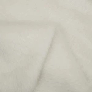 Luxury Off-the-shelf Goods Wool Cashmere Fabric Merino wool Italian fabric White 62%Alpaca 38%Wool