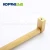 Import Luxury satin gold copper cupboard handle kitchen solid brass knurled cabinet door center bar pulls handles from China