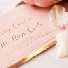Luxury Shinny Gold Foil Edge Custom Own Logo Printing Factory Price Business Card