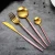 Import Luxury Wholesale Stainless Streel 4 pcs Silver Cutlery Sets Titanium Colorful Bulk Gold Plated Flatware Silverware from China