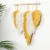 Import Macrame Woven Feather Wall Hanging Decor Modern Chic Cotton Wall Art Tapestry Decoration from China