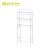 Import Made in Taiwan bathroom furniture standing above over the toilet storage metal shelf rack from Taiwan