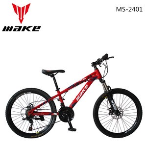 make bike Low cost 21 speed disc brake 24 inch mountain bike