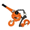 Manual Hoist Chain Block, 0.75t 1M Lever Ratchet Hoist Winch Pulley Lift Heavy Duty Load Lifting Tool for Construction Work