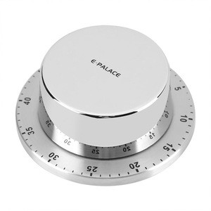 Manual Mechanical Kitchen Timer with Magnetic Base Countdown Cooking Baking Timing Tool