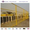 Manufacturer ISO9001 garden building 5.0mm pvc welded wire mesh fence panel 50x200mm industry powder coated security fence