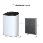 Manufacturer OEM HEPA  Home Removes Allergies Dust Pollen PM2.5 Air filter purifier