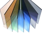 Manufacturer Tinted Reflective Glass Sheet