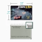 Many Choices F1 Competition Metal Plate Printing Tin Sign Racing Tin Wall Sign Garage Decor