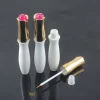 Mascara Tube 12ml Rose Empty Lipbalm Tube Cosmetic Packaging White Eyeliner Container Cosmetic Container Empty Mascara Tube50pcs