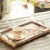 Import Mayco Fast Delivery Cheap Rustic Coffee Ottoman Serving Wooden Tray from China