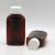 Import Medicine 100ML flat Amber Plastic liquid Syrup bottle with Tamper-proof cap from China