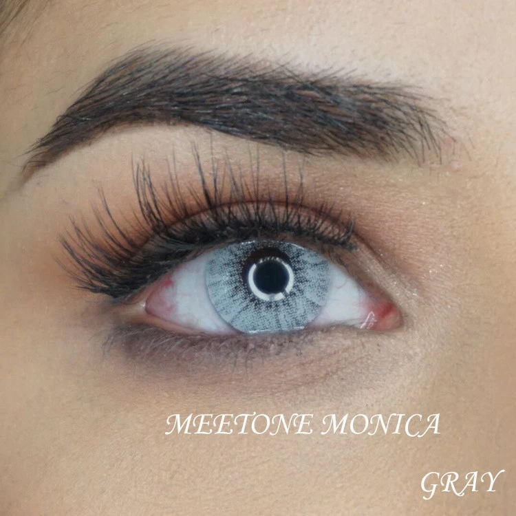 Meetone Monica Wholesale 14.5mm Soft Natural Bright Colors Contact Lenses with Case