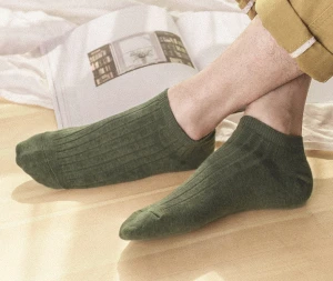 Men Combed Cotton durable comfortable  Ankle Socks