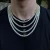 Import Men Hip Hop Single Layer Tennis Chain With One Row Zircon for Theme Party from China