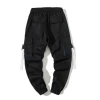 mens cargo pants with side pockets cargo jogger pants streetwear pants