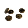 Metal brass jean rivet button