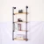 Import Metal cast iron retro style 6-tier Bookshelf  Pipe Shelf, Big Wall Shelves,Wooden Bookcase from China