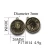 Import metal name plate handbag hardware accessories from China