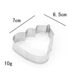 Metal Pastry Tools Poop Stainless Steel Cookie Cutter Christmas Biscuits Baking Cookie Tools
