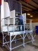 Metallic Ladder Truck / Trailer Work Platform 500 Lbs Capacity Available with Modified Height