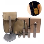 Military Folding Shovel multifunction survival shovel Compact Tactical shovel