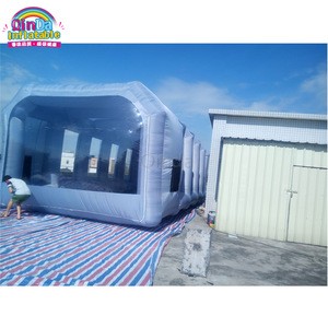 Mobile automatic inflatable spray booth, inflatable portable paint booth for car maintaining