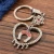 Import Mockba alfa romeo factory high quality 3D shape metal keychain metal robot multitool key chains puzzle piece key chain from China