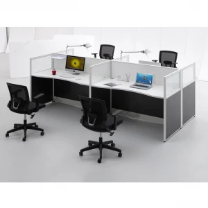 Modern Cubicle Workstation Concise Design Modern Office Partition, Call Center Workstation, Office Workstation