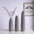 Import Modern cylinder home decor ornaments wedding decoration hotel resin custom retro flower vases from China