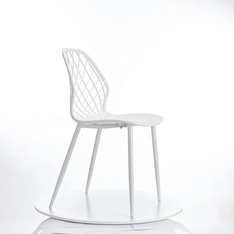 Modern Design Pictures White Plastic Dining Chair With Cheap Price