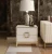 Import modern luxury  simple home hotel apartment bedroom sets furniture bedside table from China