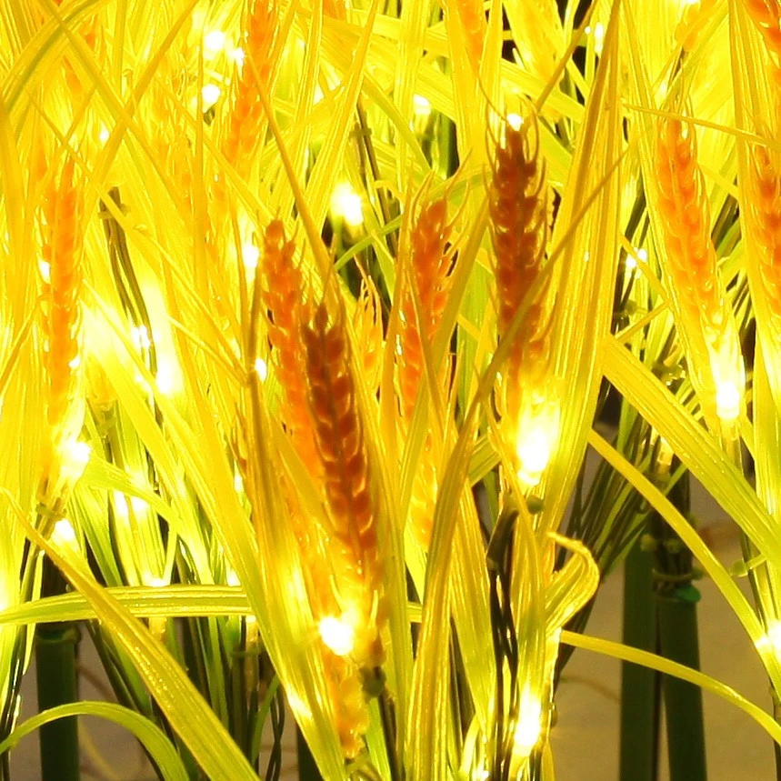 Modern Minimalist  LED wheat light in PVC ground inserted lamp Holiday Light outdoor landscape of hotel, villa, farm