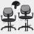 Import Modern Plastic Mid Low Back China Anji Manufacturer Parts Mini French Child Korean Mesh Office Chair from China