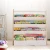 Import Modern portable children bookcase children house Pure white wooden bookshelf for kids book from China
