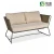 Import Modern  powder coat aluminium sectional wicker rattan outdoor sofa patio furniture garden set from China
