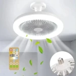 Modern Quiet Comfortable Ceiling Fan with Light and Remote Control Household Kitchen Bedroom Living Room Ceiling Fan Lights