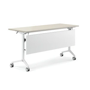 Modern school training room folding table on caster