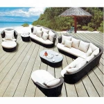 Modern used rattan outdoor furniture rattan Garden sofa set