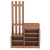 Import Modern wooden shoe rack cabinet shoe storage cabinet with coat rack from China