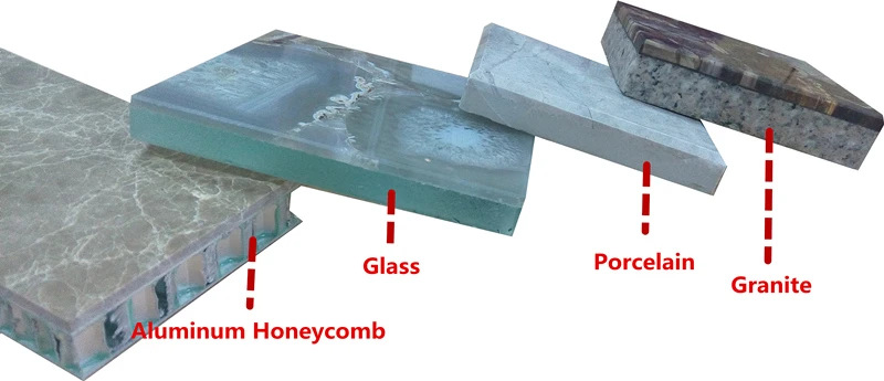 Moreroom Stone Travertine Onyx Honeycombs Laminated Stone Panel