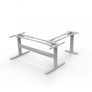 motorised adjustable table leg r assisted by pneumatic strut &Height adjustable table frame